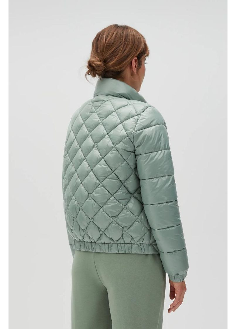 Оливковая демисезонная куртка Moodo