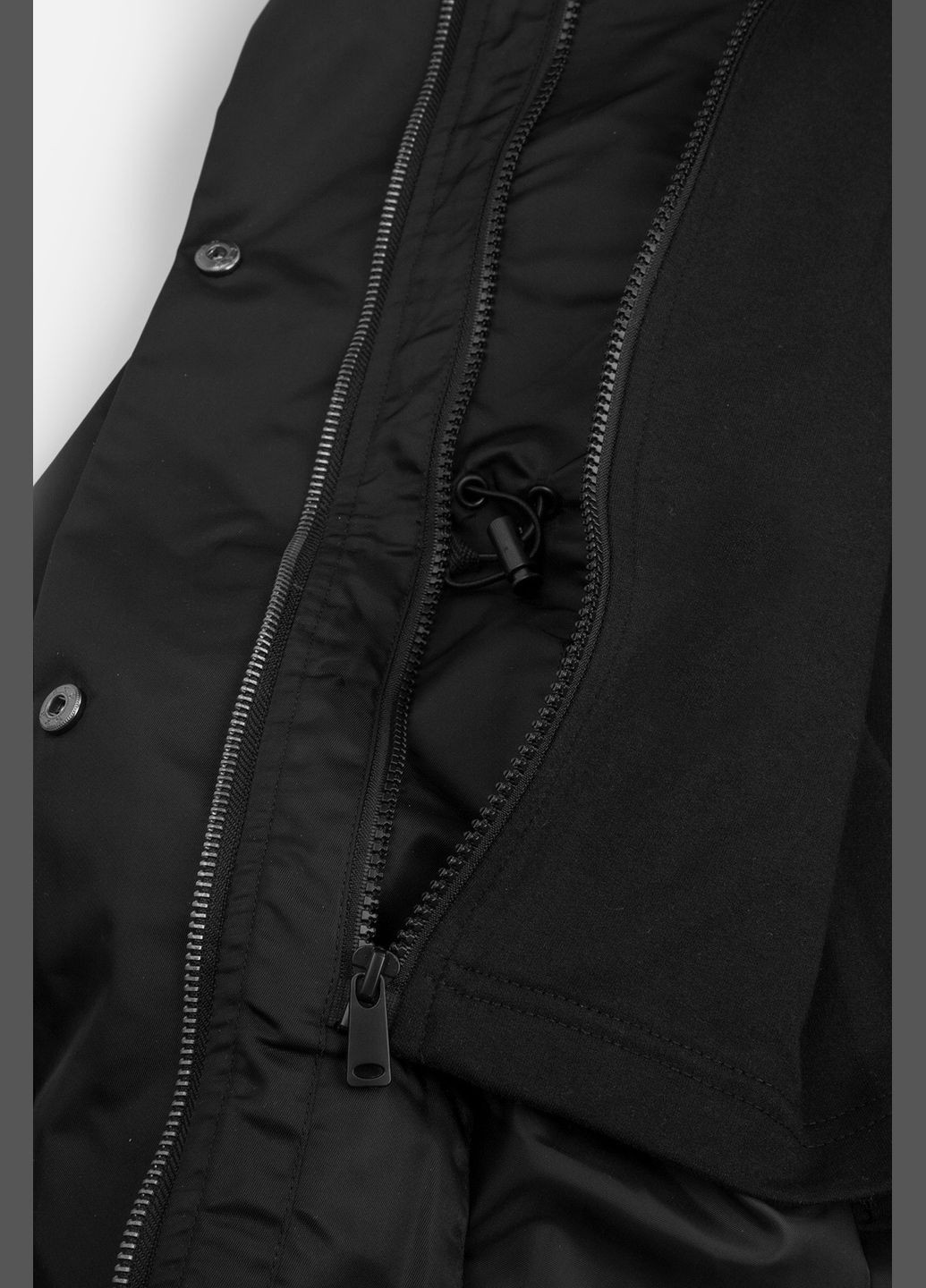 Черная демисезонная куртка Coccodrillo