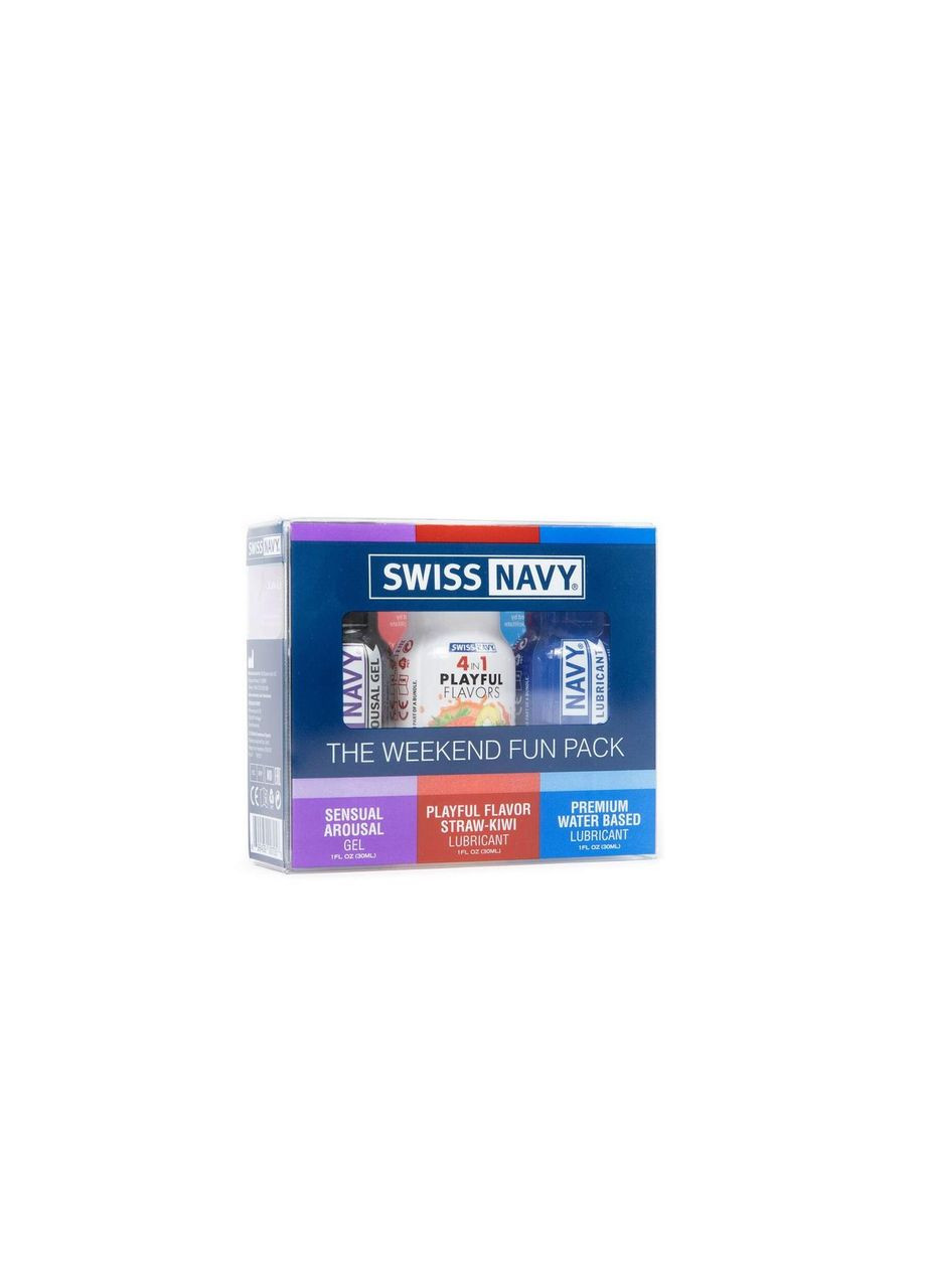 Набір Swiss Navy Weekend Fun Pack 3 х 30 мл No Brand (366879716)