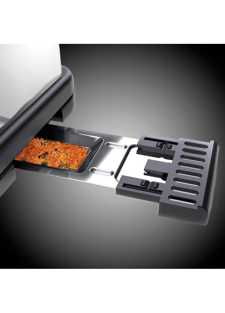 Тостер 21395-56 Classic, 1100Вт, длинные слоты, металл, бежевый Russell Hobbs (364275314)