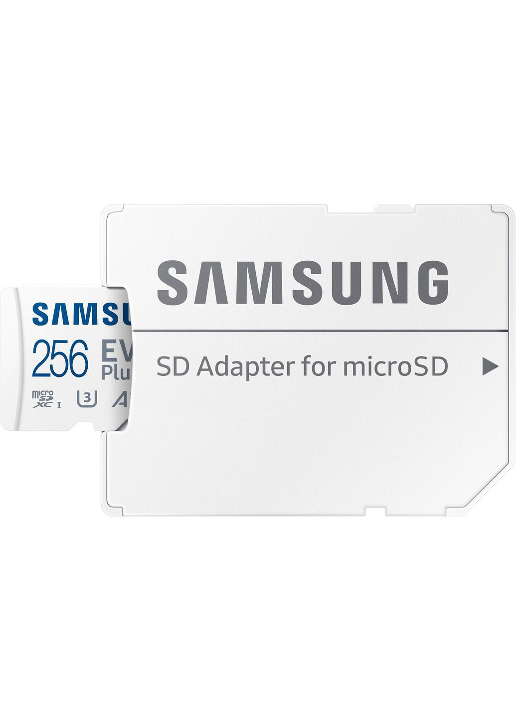 Карта памяти MicroSDXC 256GB UHS-I U3 V30 A2 Evo Plus + SD-адаптер (MB-MC256SA/EU) Samsung (372446049)