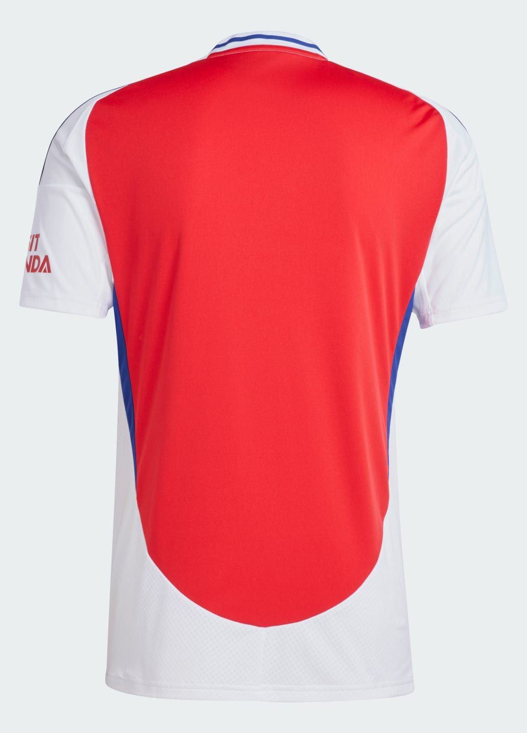 Красный демисезонный спортивный лонгслив adidas с логотипом