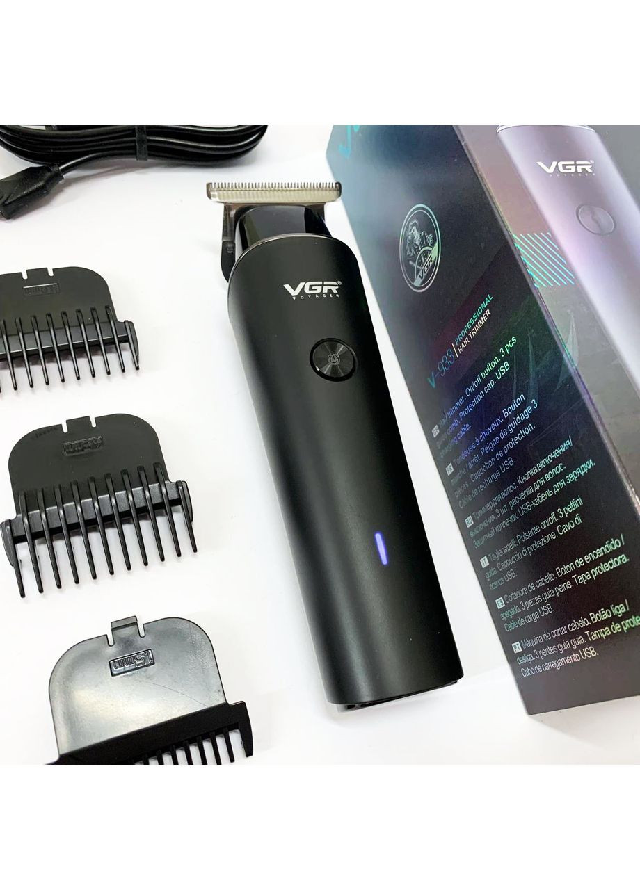 Аккумуляторный триммер для для стрижки волос V-933, Триммер набор для стрижки волос и для бритья VGR (364665459)