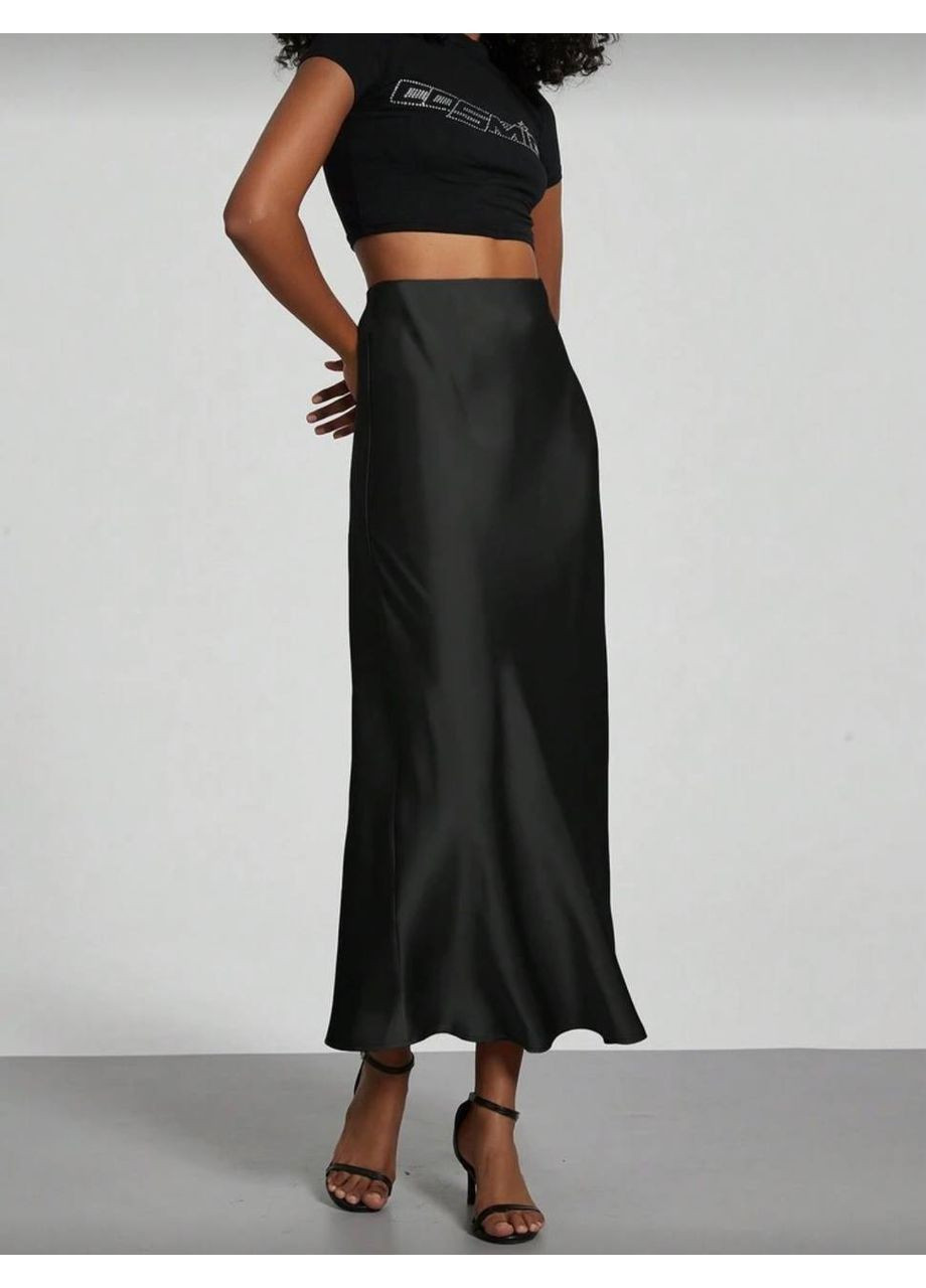 Жіноча спідниця міді з шовку Армані MonCher (365776607)