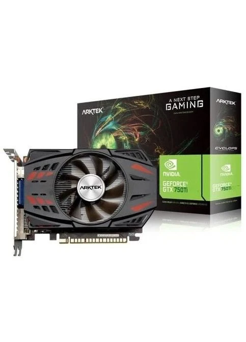 Видеокарта GeForce GTX 750 Ti, 4Gb GDDR5, 128-bit, VGA/DVI-D/HDMI, 1020/5400 MHz (AKN750TiD5S4GH1) AKN750TID5S4GH1 Arktek (395354851)