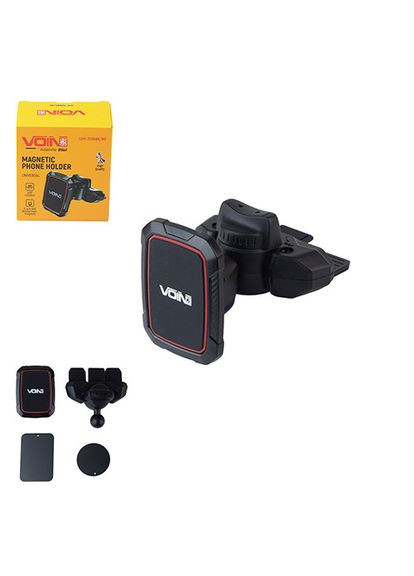 Держатель мобильного телефона UHV-7006BK/RD магнитный в слот CD диска VOIN (362607003)
