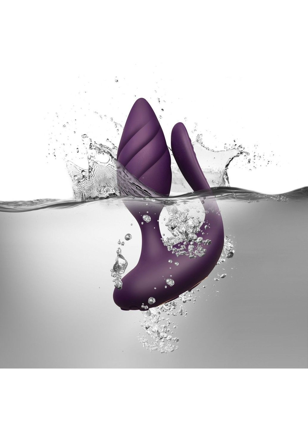 Анально-вагинальный вибратор для пар Rocks Off Cocktail Purple Rocks-Off (316252962)