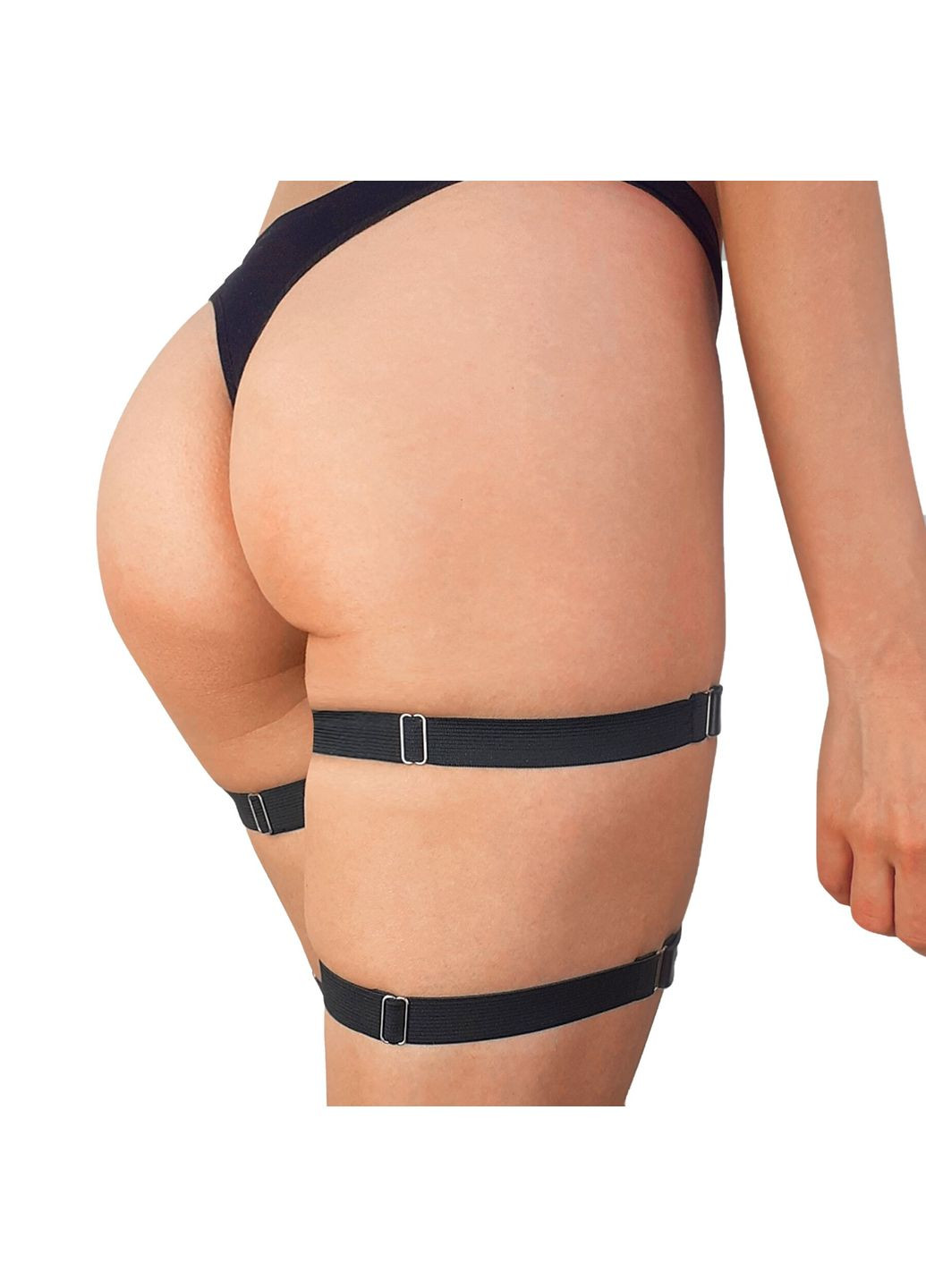 Гартери на ногу із натуральної шкіри Kristina Leg Garters (2 шт) Art of Sex (297656499)