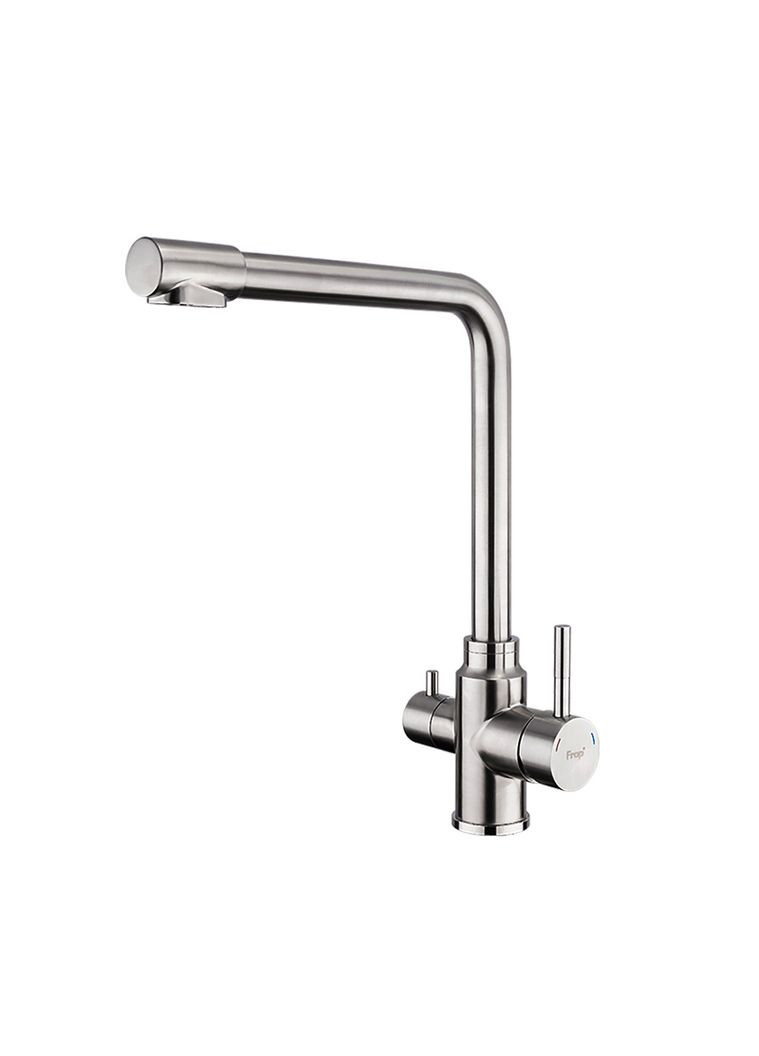 Смеситель для кухни на две воды F43899-1, сатин Frap (316089015)