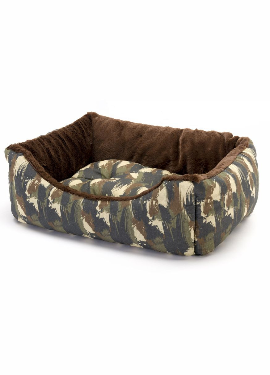 Лежанка — м'яке місце для собак і кішок Coccolo F (Ферпласт Кокколо Ф) 55 x 45 x h 20 cm — COCCOLO F 50, Коричневий Ferplast (334725878)