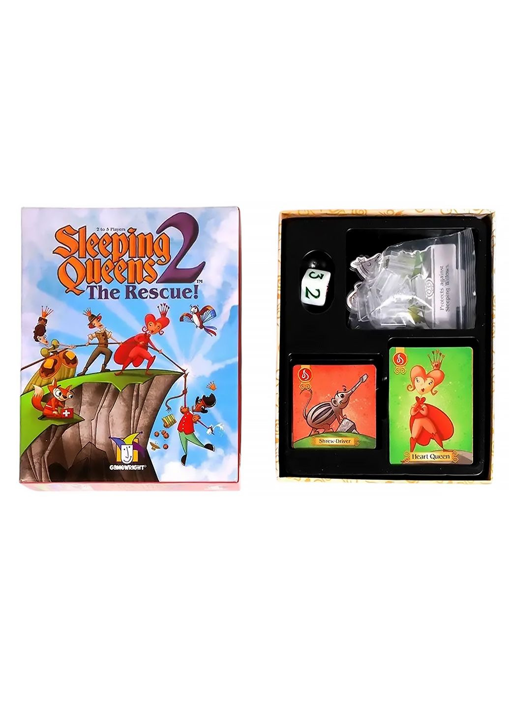 Настільна гра Сплячі королеви 2: Порятунок королів / Sleeping Queens 2: The Rescue Game (329434167)