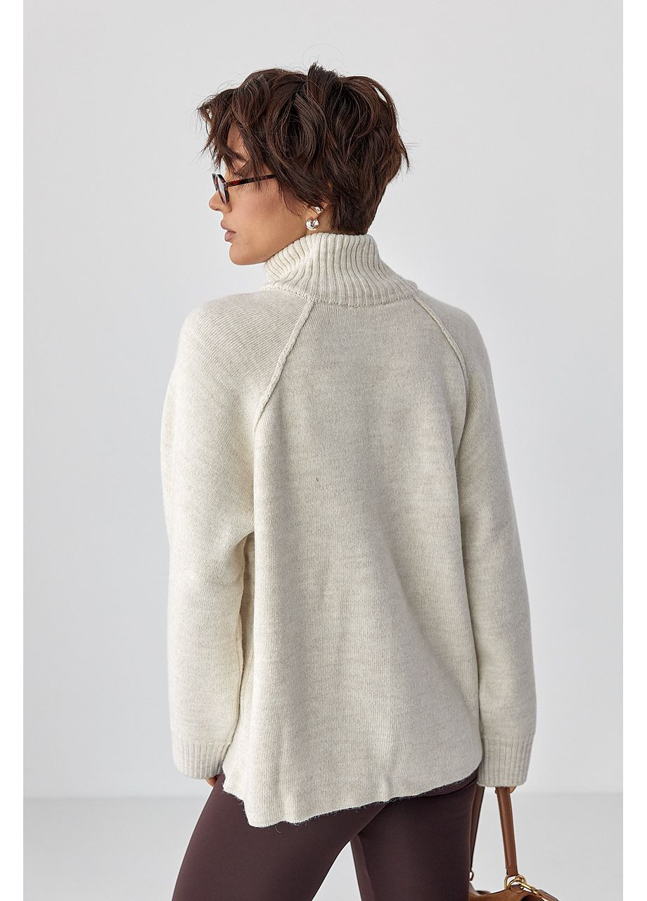 Бежевый демисезонный кардиган Lurex