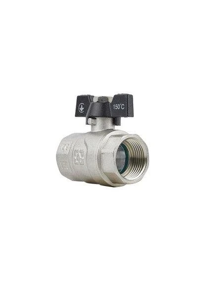 Кран шаровый Rafteс BLACK PN40 ВВ 1/2" бабочка Raftec (385873980)
