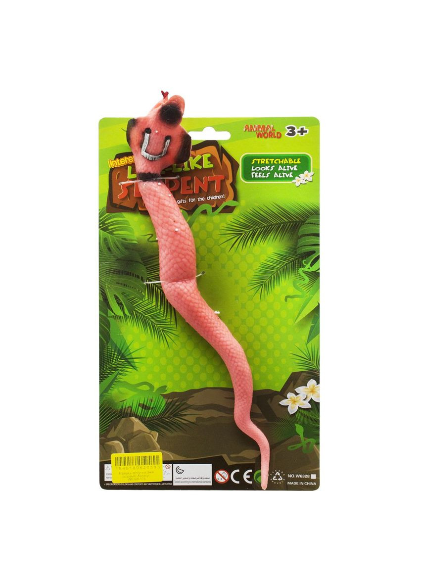 Змія-тягучка "Кобра", рожевий MIC (294726429)