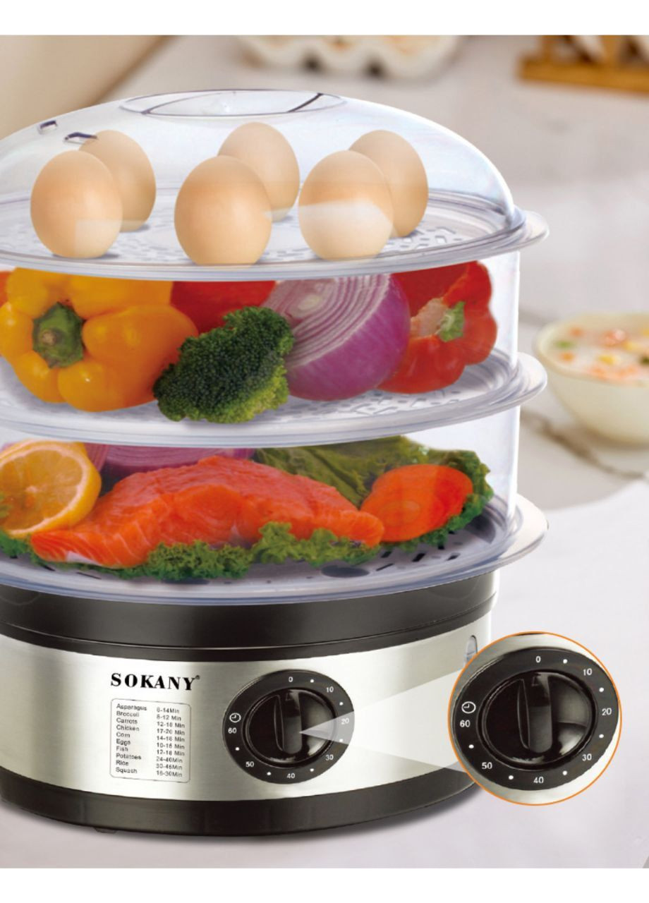 Пароварка Sokany SK-07018 (305403341)