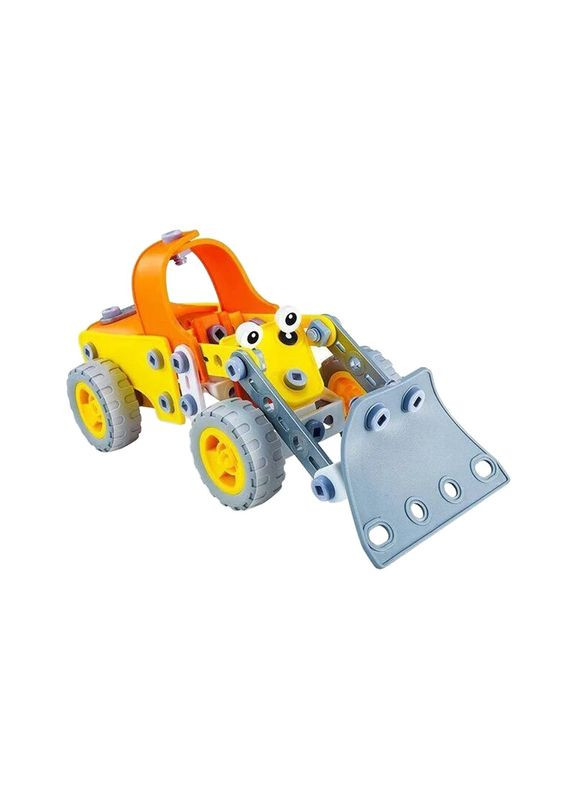 Гвинтовий конструктор BuildandPlay "Бульдозер" J-108A, 116 елементів Keedo (301834342)