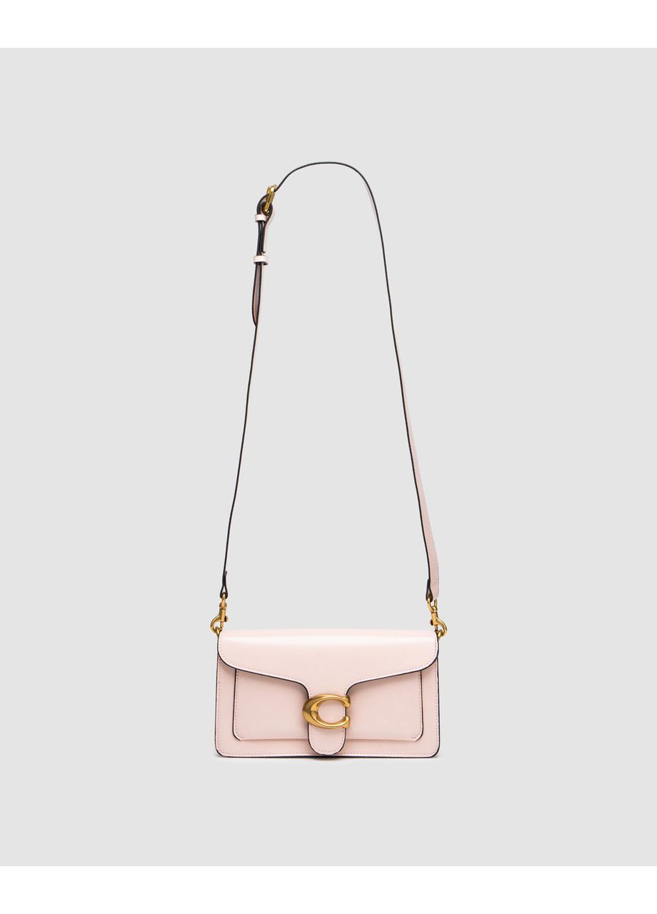 Сумка жіноча Tabby Shoulder Bag 26 in Polished Pebble Leather Pink/Gold No Brand (367609997)