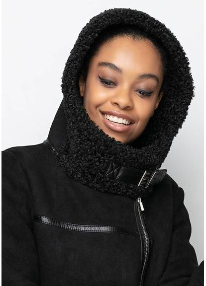 Дубленка 20-75-M-D Черный SAM M Samange (367582219)