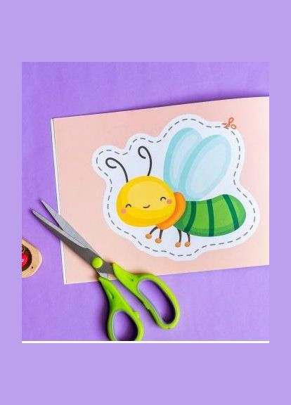 Вирізалки для найменших. Різнобарвні комахи КН1376001У Кенгуру (361409595)