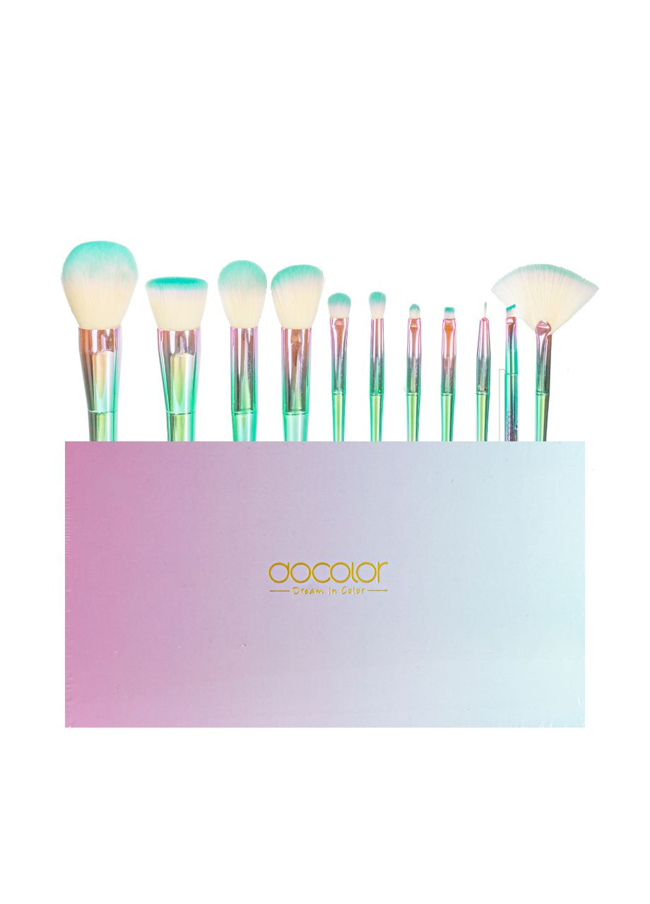 Набор кистей для макияжа Fantasy II Synthetic Brush Set 11 шт DOCOLOR (302965134)