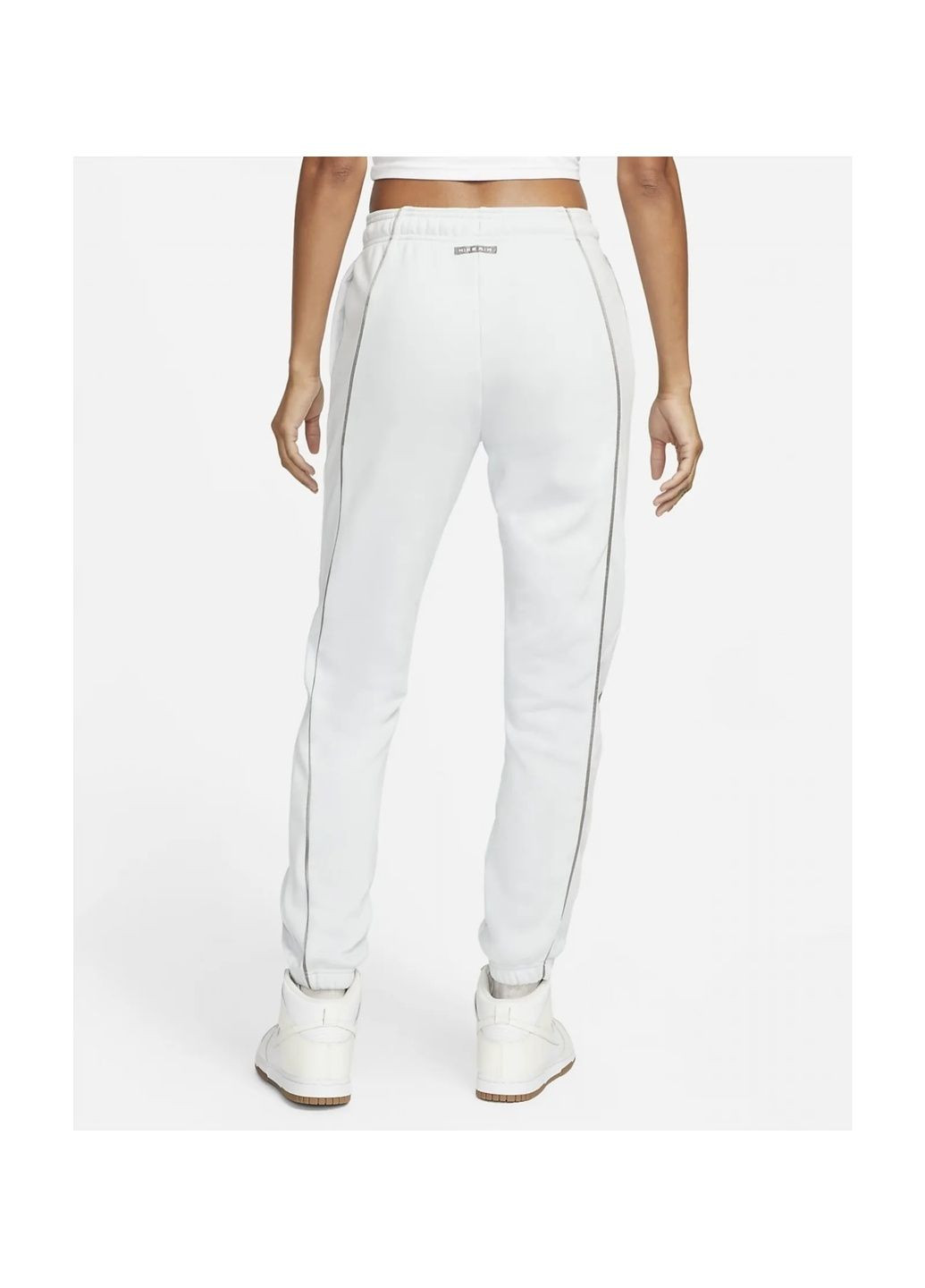 Брюки женские W Nsw Air Flc Mr Jogger White Dq6563-043 Nike (364662369)