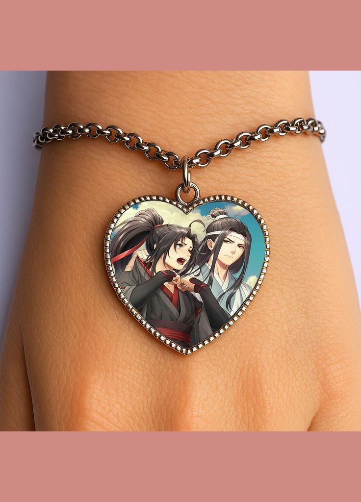 Браслет Аніме Магістр диявольського культу #001 (серце) No Brand (329331294)