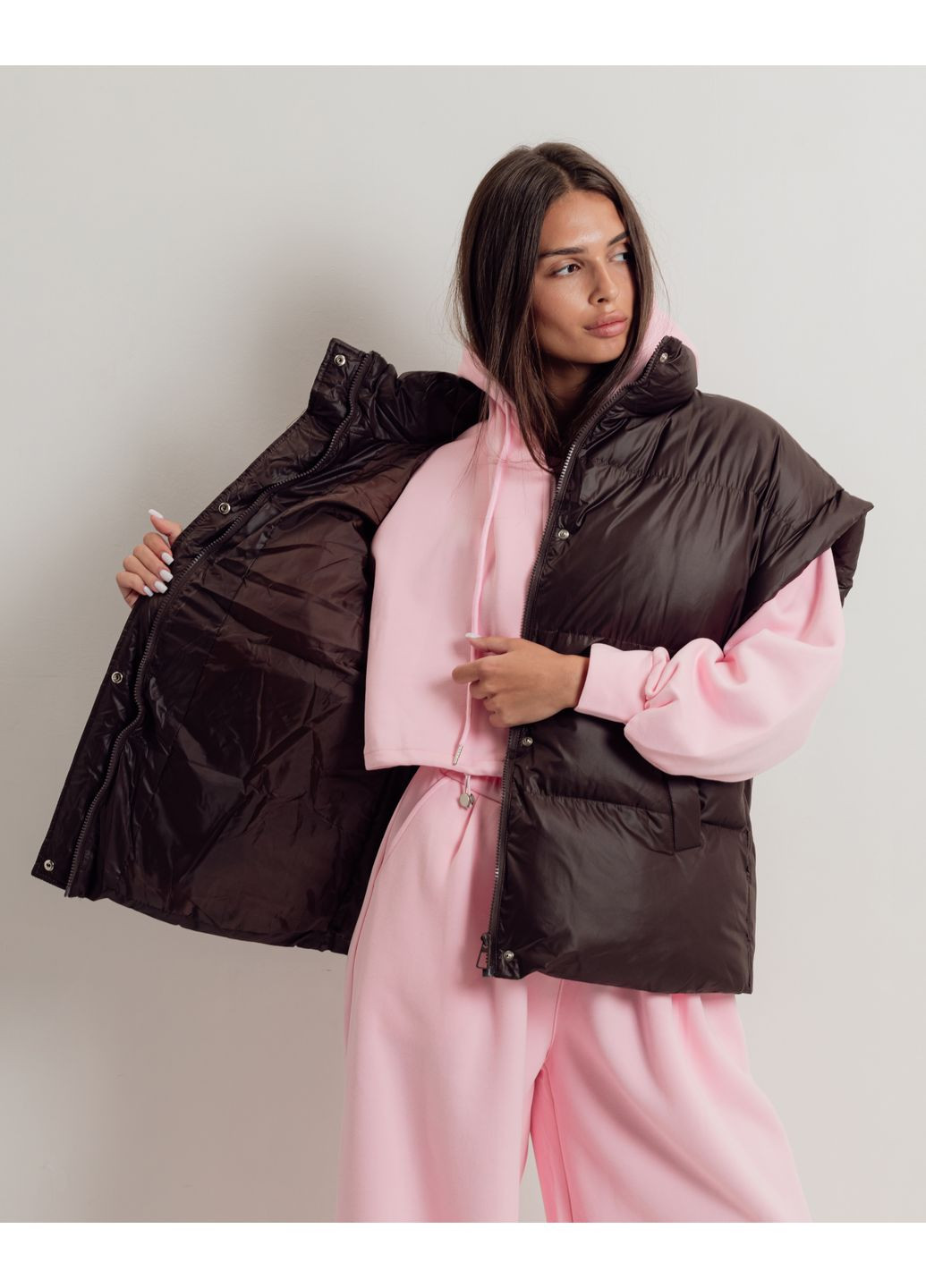 Жилет женский короткий HAIZIYUAN (356837385)