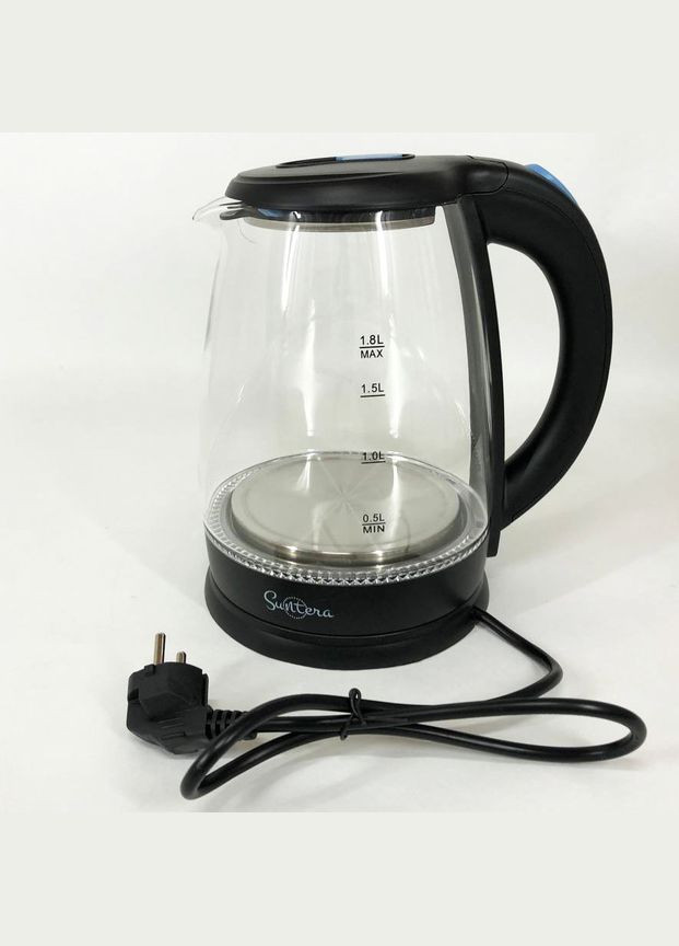 Стеклянные электрические чайники с подсветкой Suntera, чайники с подсветкой China ekb-322b (294336960)