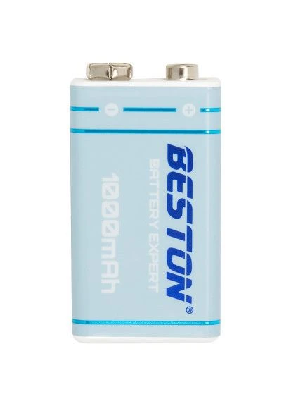Аккумулятор Крона 9V USB Type-C 1000mah Li-ion (9VC-10VC/AA620289) Beston (396879251)