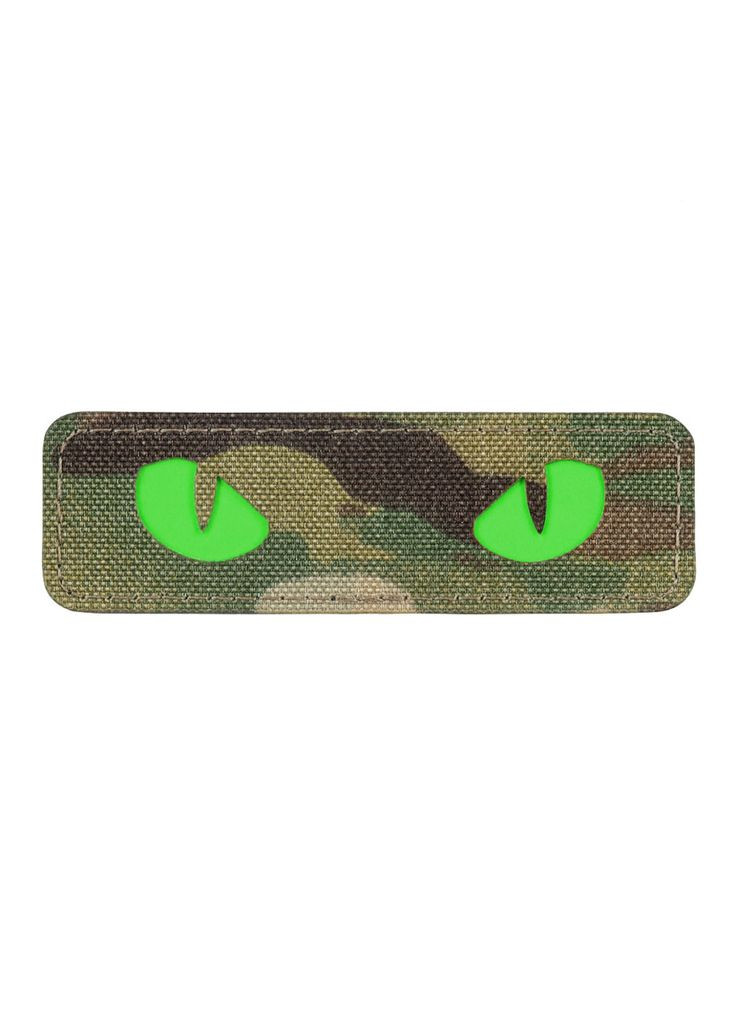 нашивка Cat Eyes Laser Cut Multicam/Green/GID M-TAC (292634184)