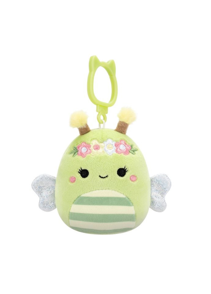 М'яка іграшка на кліпсі Бджілка Сібіл SQCP00460, 9 см Squishmallows (364727739)