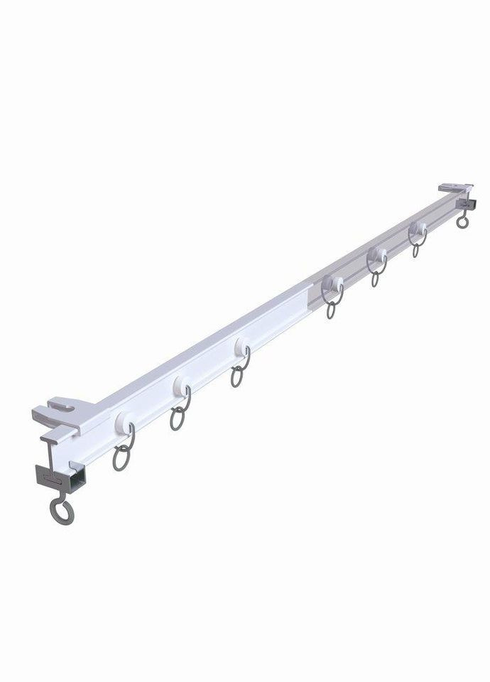 Карниз профільний гнучий до стелі однорядний білий 2.5 мп в комплекті ORVIT (299335834)