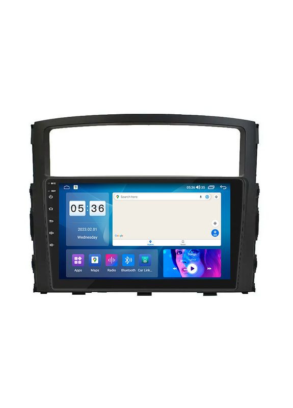 Штатная магнитола 9" для Mitsubishi Pajero IV 2006-2011 2/32 Gb CarPlay 4G Wi-Fi GPS Prime IPS Миттруб 1 шт. Lesko (336199014)