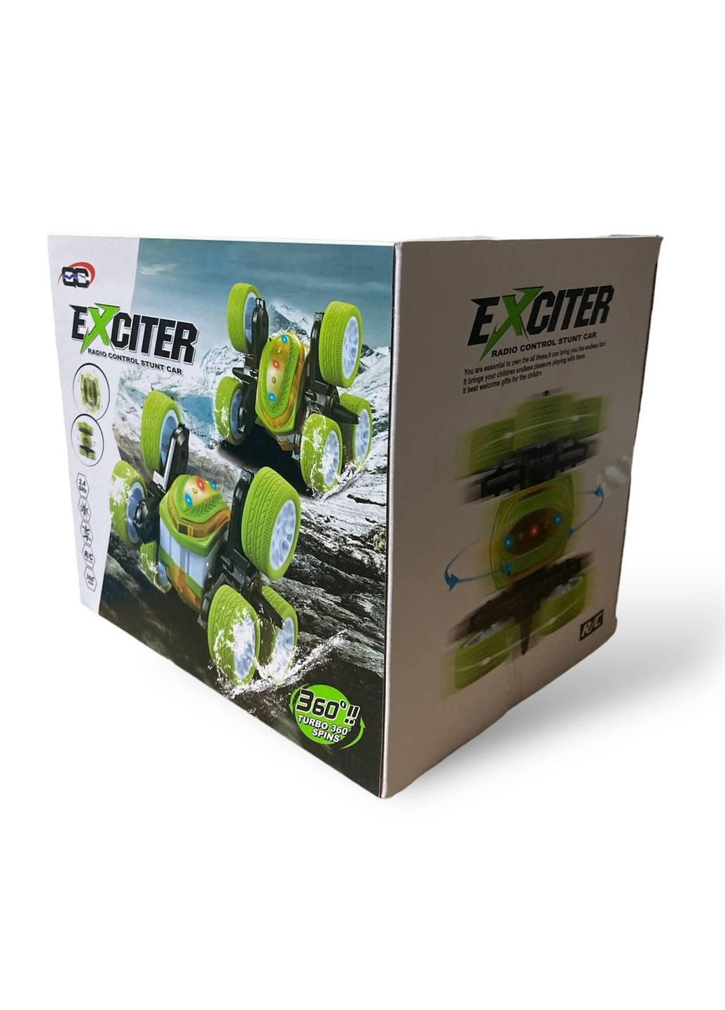 Машина-перевертыш на радиоуправлении exciter световые эффекты (1756375705) Stunt Car (335237554)