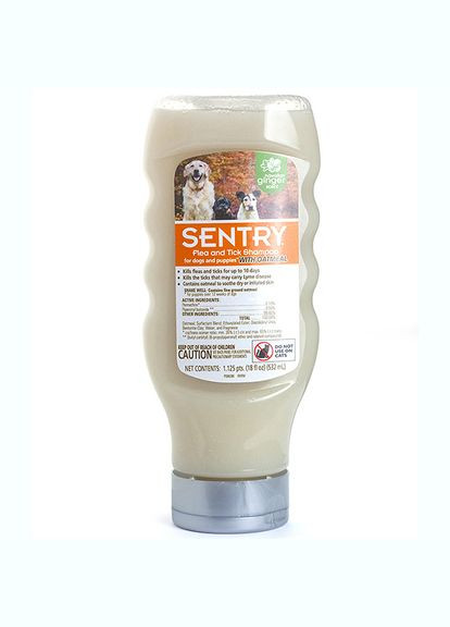 Шампунь Oatmeal Shampoo від бліх і кліщів для собак 532 мл (73091019169) Sentry (279561887)