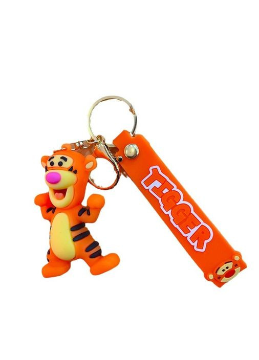 Винни Пух брелок Тигра Tigger силиконовый брелок для ключей креативная подвеска 7,3 см Shantou (289876257)