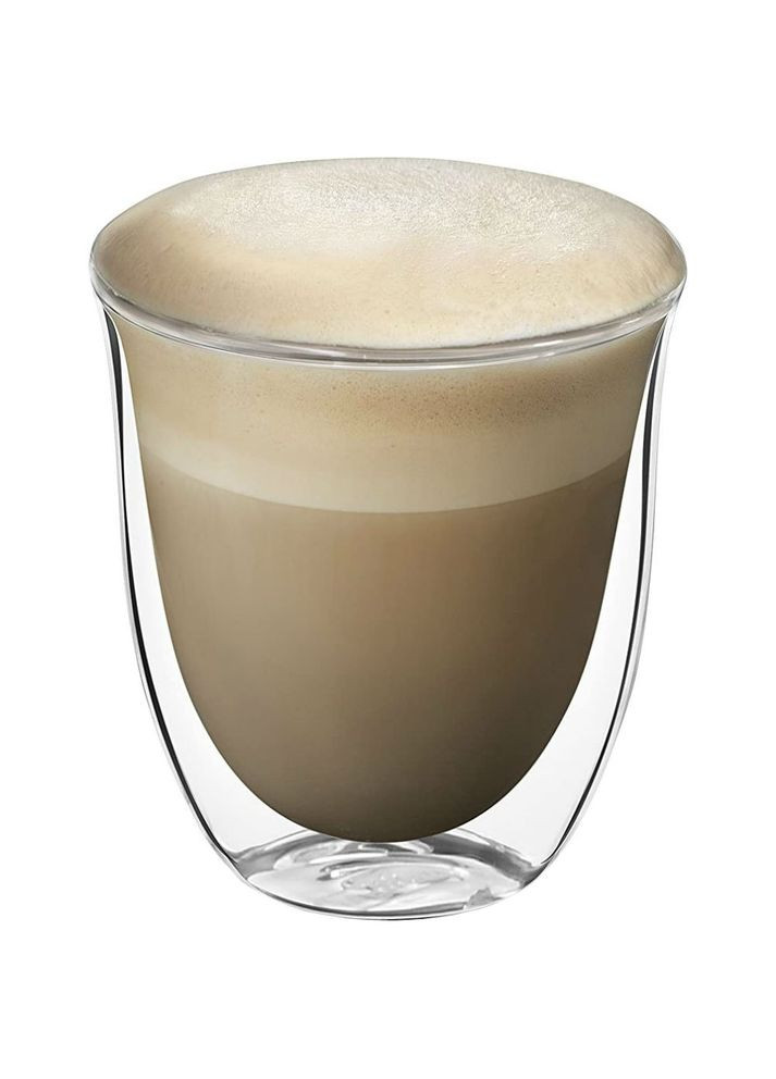 Набір склянок Cappuccino DLSC311 270 мл 2 шт (8004399324893) Delonghi (307436392)