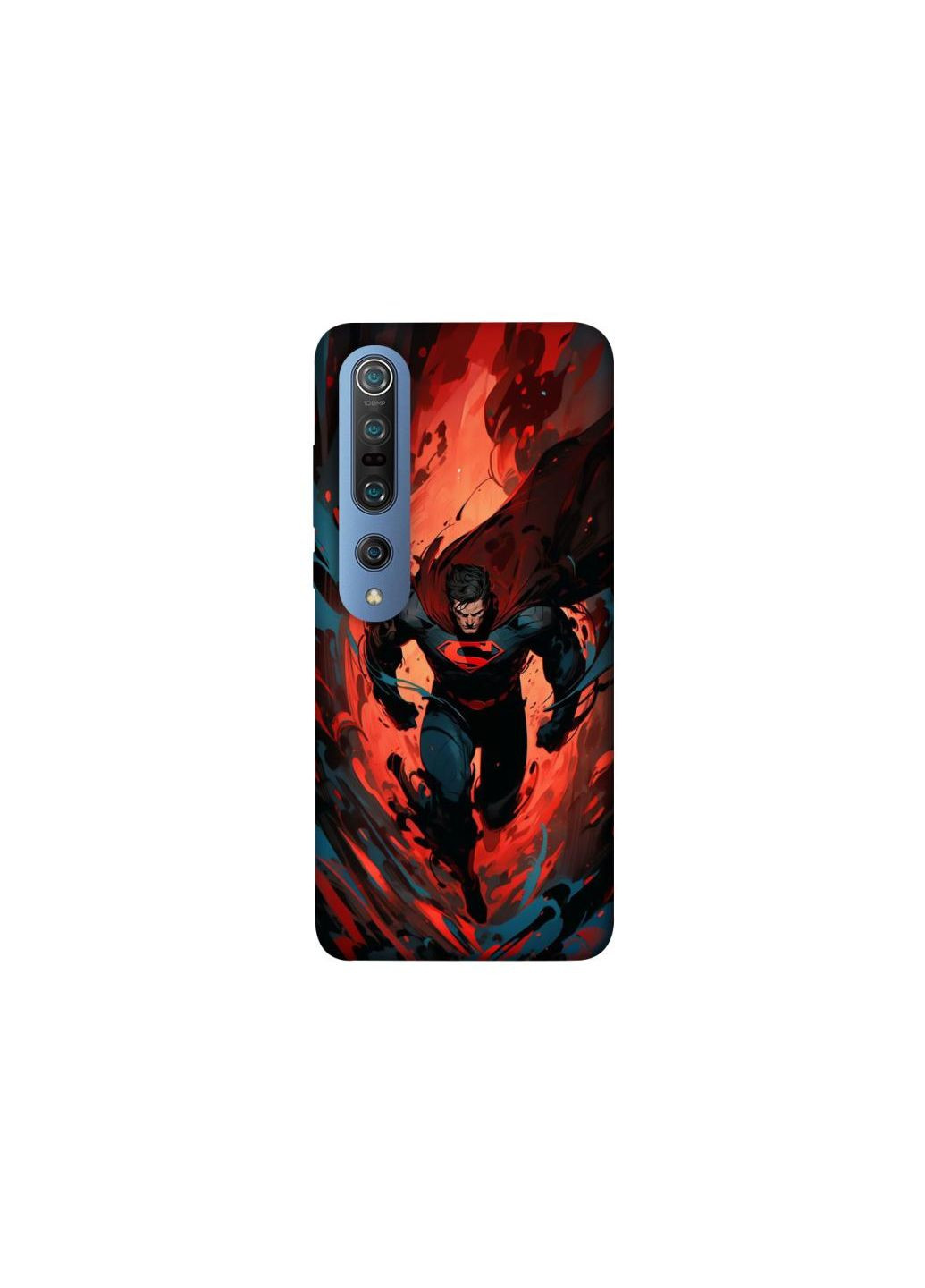 Чехол на Xiaomi Mi 10 / Mi 10 Pro Superman Frontalka (353698381)