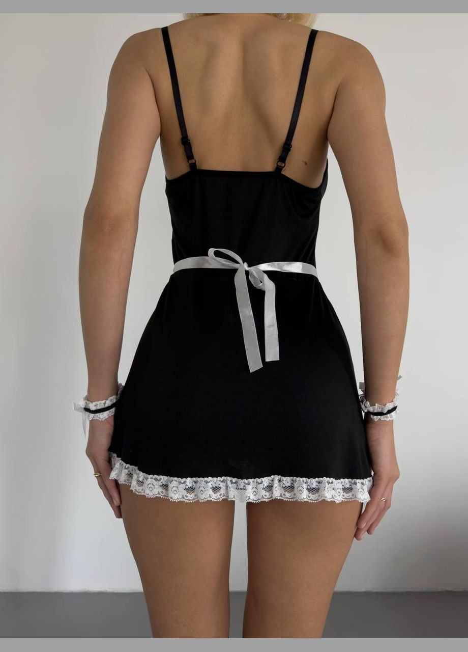 Комбинированный демисезонный женский соблазнительный комплект (2763) GT