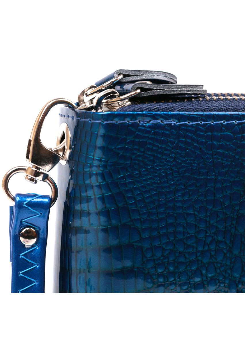 Жіночий гаманець з екошкіри на дві блискавки з монетницею Хамелеон 19022 KIVI (306881941)