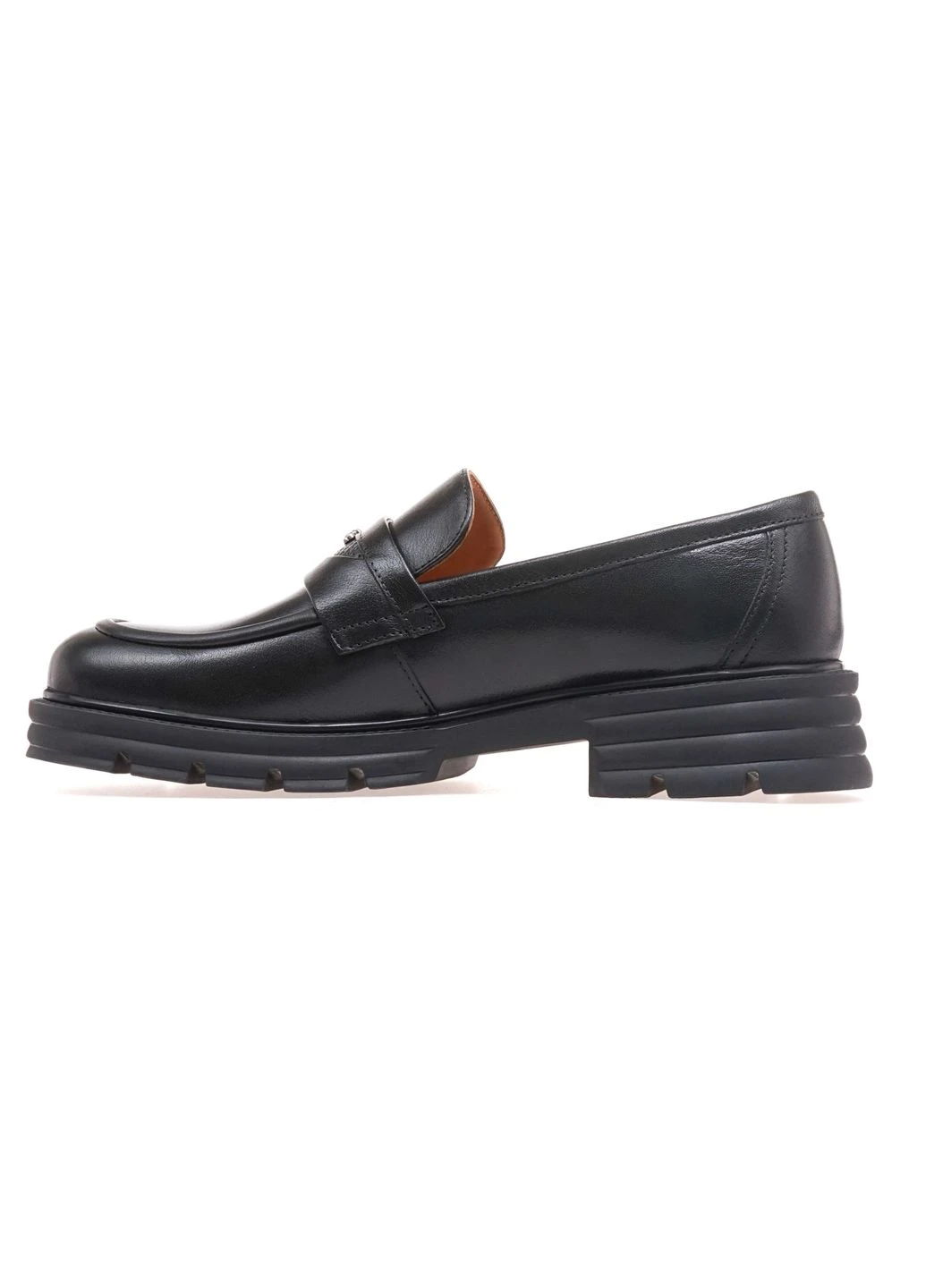 Anemone Лоферы женские PY6808A-32A/BLACK LTHR черный з натуральная кожа, — демисезон (385855837)