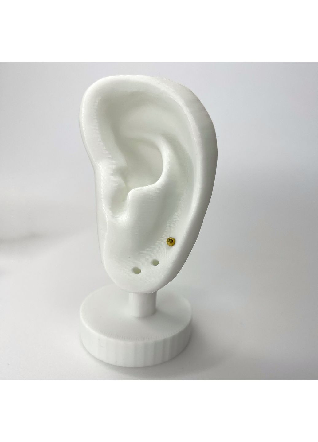 Сережка для пирсинга Лабрет шарик с площадкой подходит для уха хеликс хирургическая сталь Finding (363554694)