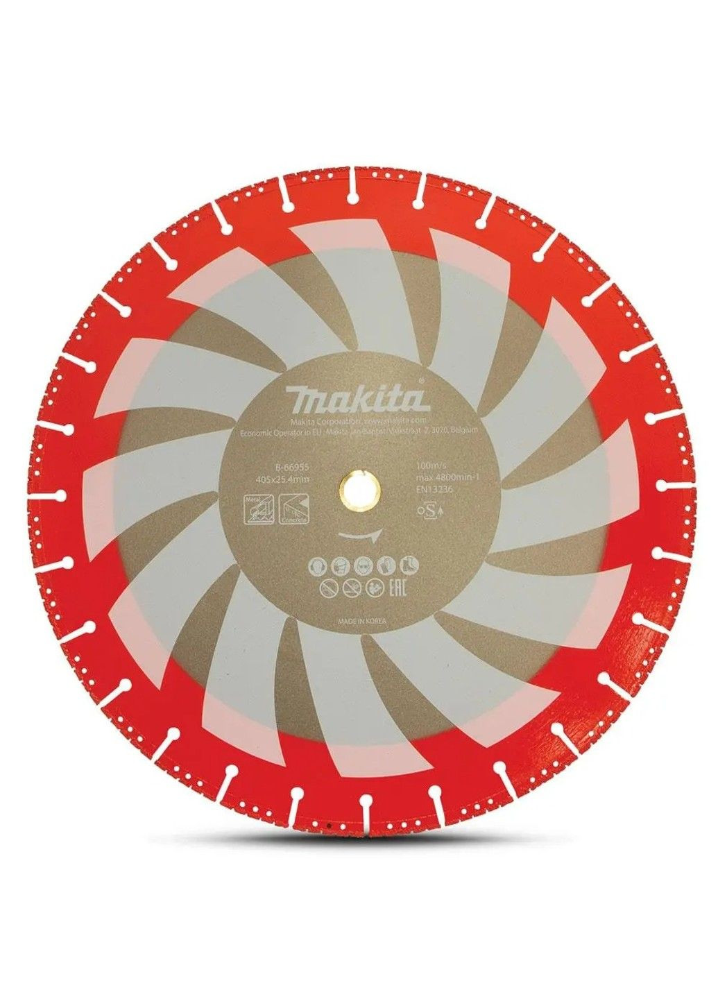 Диск алмазный для спасательных работ 405 х 25.4 мм B-66955 Makita (339679078)