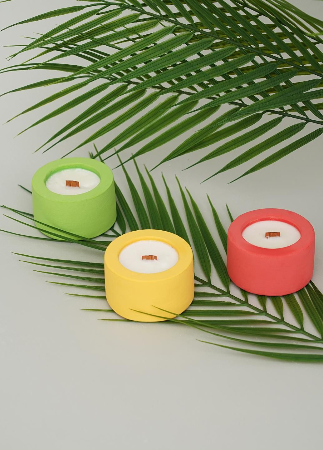 Подарочный набор ЭКО свечей, аромат Барбарис Svich Shop 3 (282720000)