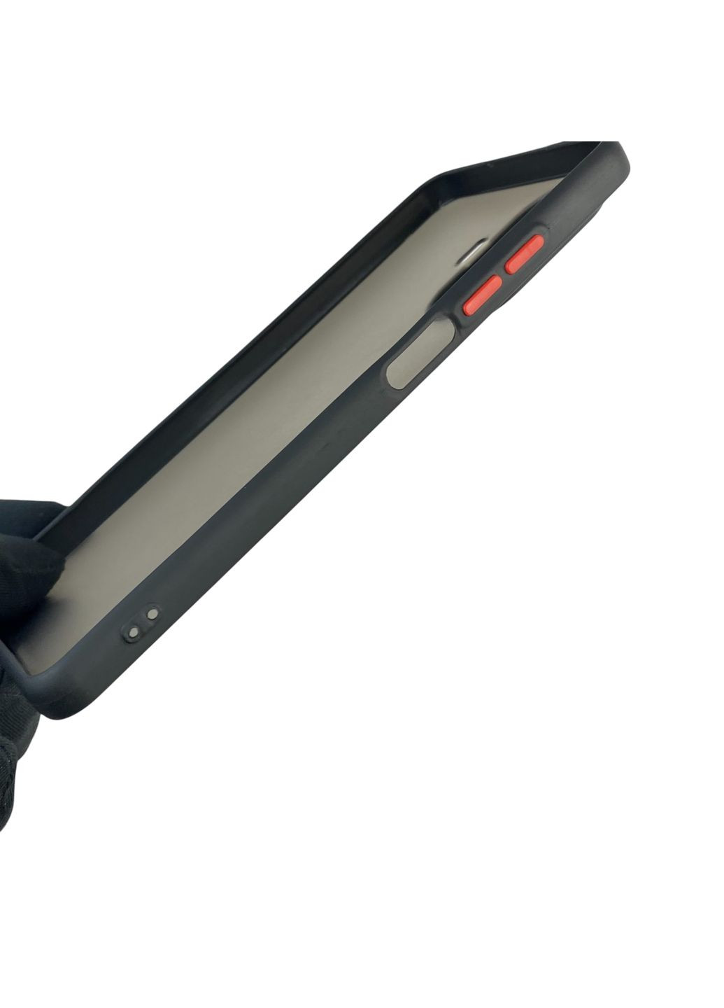 Чохол для телефона C55 с 3D принтом патріотичним із захистом камери на реалмі с55 чорний Realme (366389125)