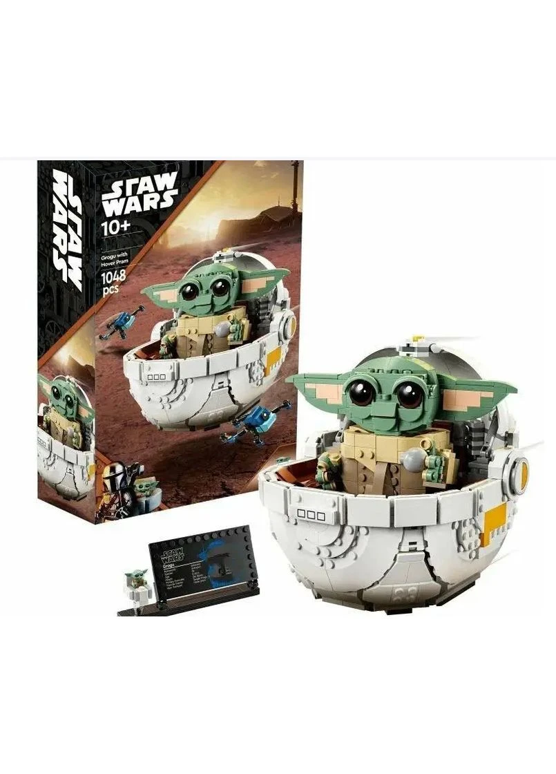 Конструктор Star Wars «Малюк Ґрогу у парячій люльці», 1048 деталей No Brand (393109715)