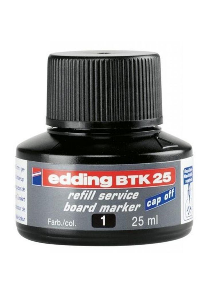 Краска для Board eBTK25 black (BTK25/01) Edding для board e-btk25 black (275080470)