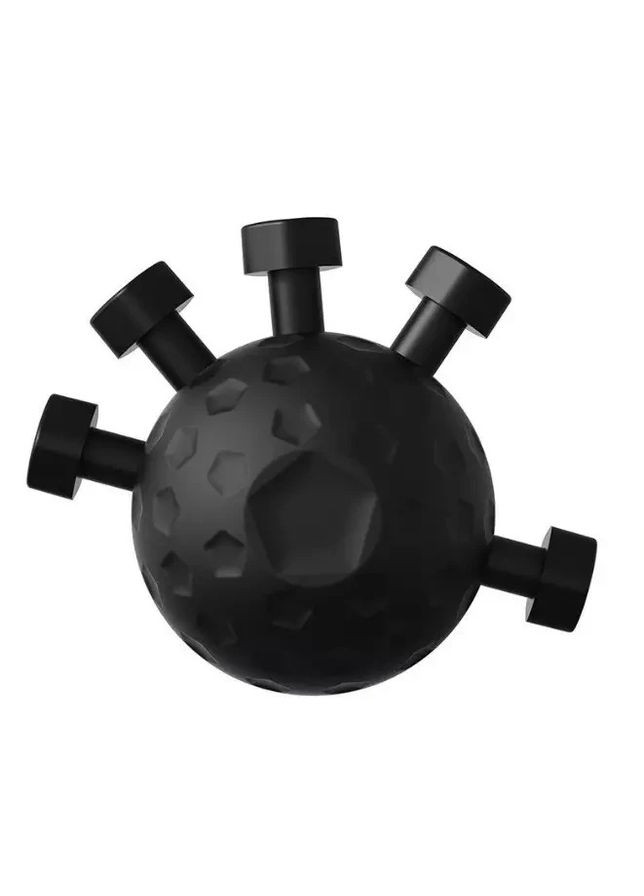 Эспандер для пальцев с двумя уровнями погрузки 20 -45 кг из силикона и металла размер 12×9.5×7 см Черный (433372А) Good Idea (352061151)