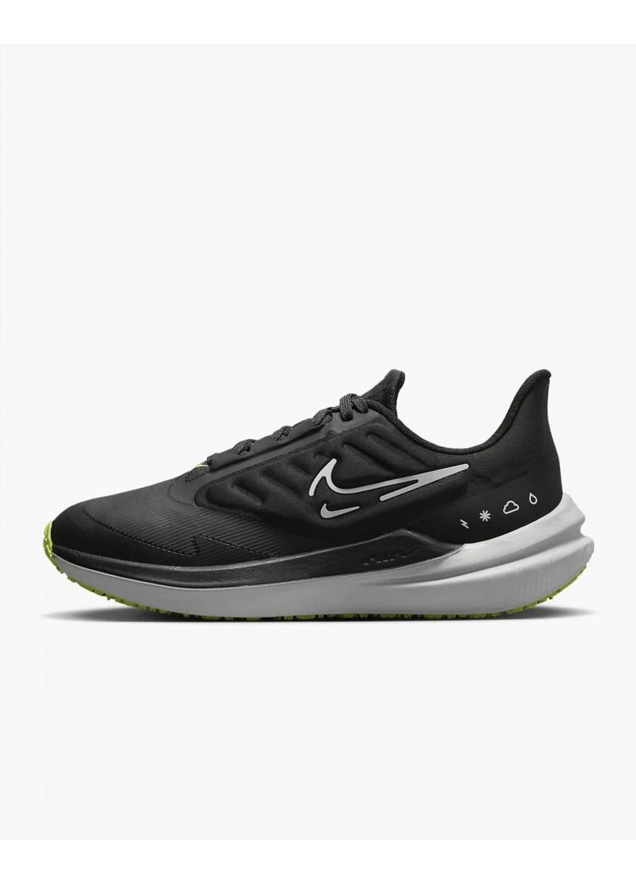 Кроссовки Wmns Air Winflo 9 Shield Black Dm1104-001 Nike чёрные демисезоны (398020535)