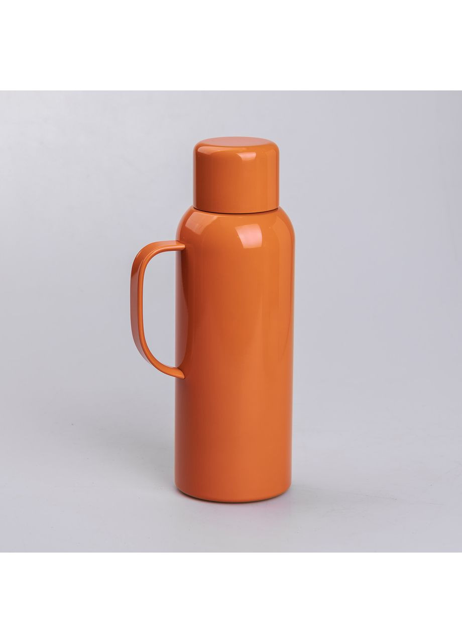 Термос Vacuum с датчиком температуры на 820 мл оранжевый Yiwu (360454809)
